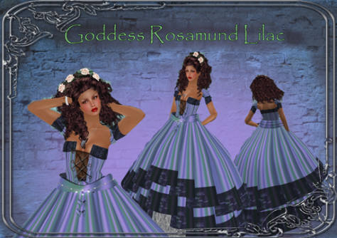 Goddess Rosamunde lilac